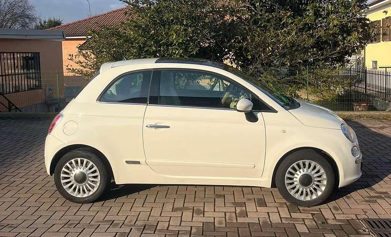Usata Fiat 500C Lounge 75 CV (55 kW) 2010 Bianco Cabrio