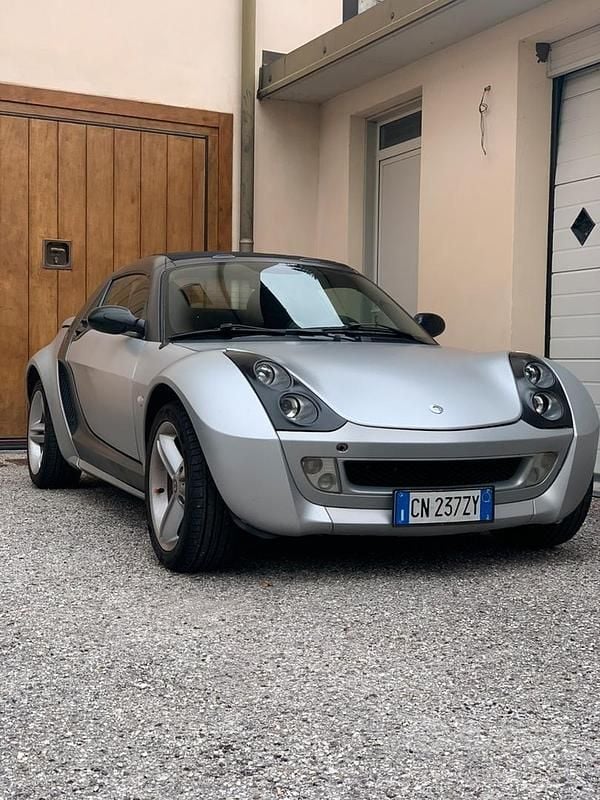 Usata Smart Roadster Passion 82 CV (60 kW) 2003 Grigio Cabrio