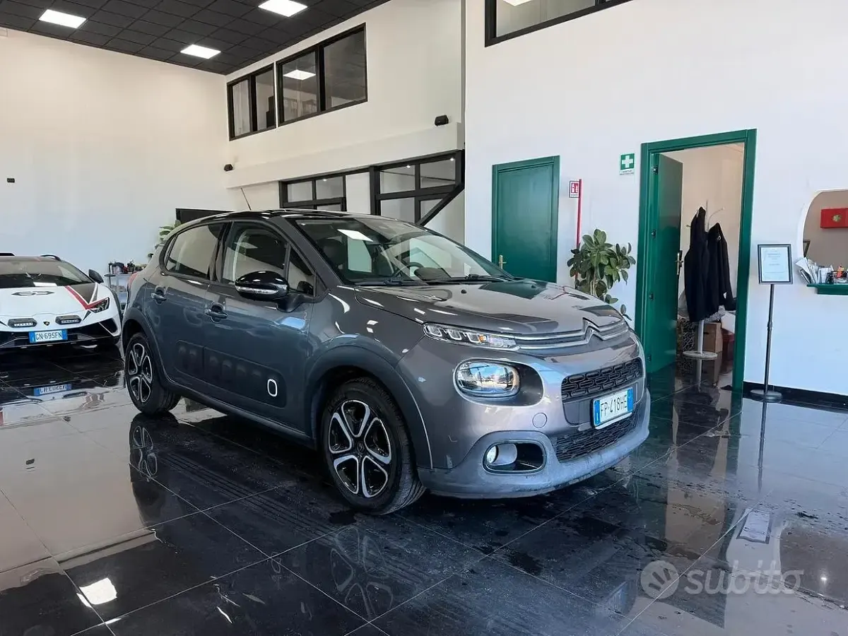 Usata Citroën C3 PureTech 110 CV (80 kW) 2018 Grigio Utilitaria