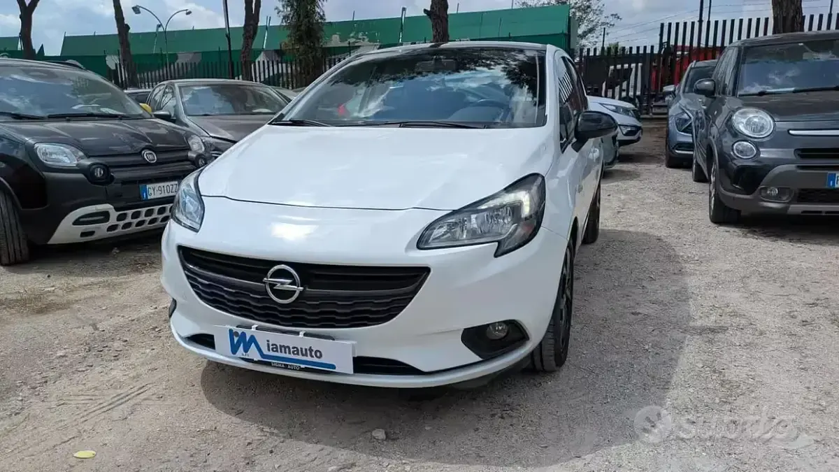 Usata Opel Corsa 90 CV (66 kW) 2017 Bianco Utilitaria