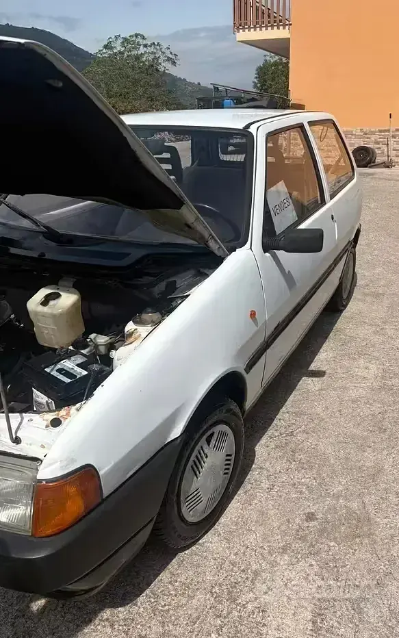 Usata Fiat Uno 45 CV (33 kW) 1989 Bianco Utilitaria