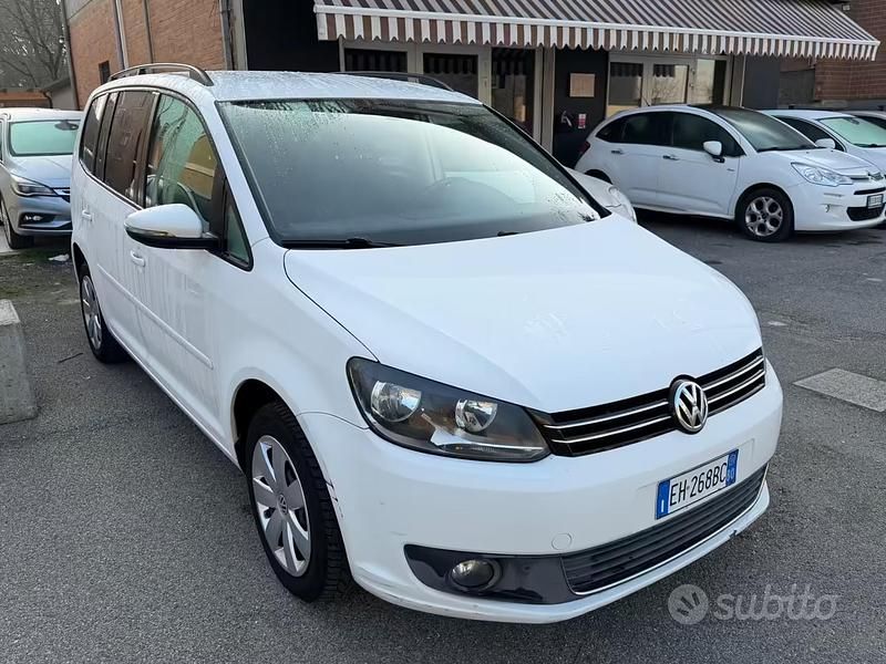 Usata VW Touran Comfortline 150 CV (110 kW) 2012 Bianco Monovolume