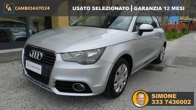 Usata Audi A1 Attraction 90 CV (66 kW) 2011 Argento Utilitaria