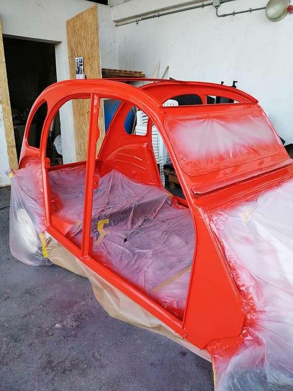 Usata Citroën 2CV 29 CV (21 kW) 1982 Rosso Berlina