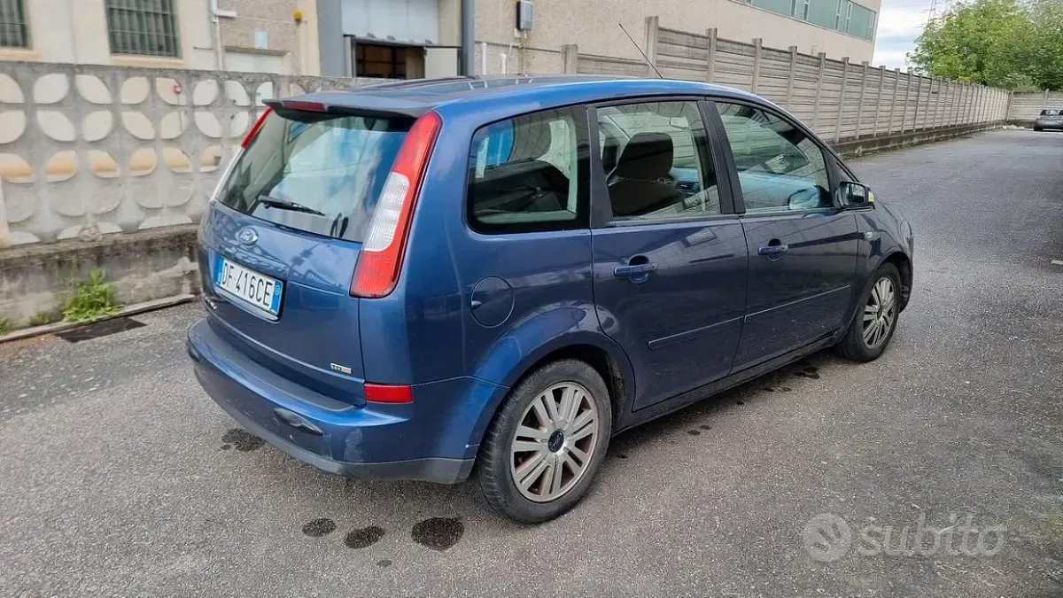 Usata Ford C-MAX Titanium 90 CV (66 kW) 2006 Blu Monovolume