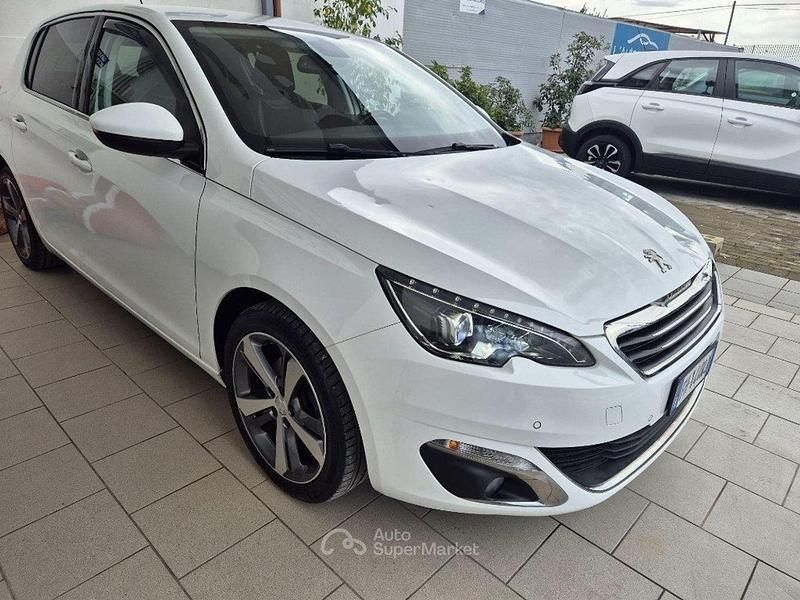 Usata Peugeot 308 Allure 120 CV (88 kW) 2017 Bianco Berlina