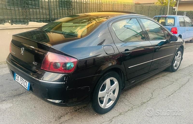 Usata Peugeot 407 136 CV (100 kW) 2006 Nero Berlina