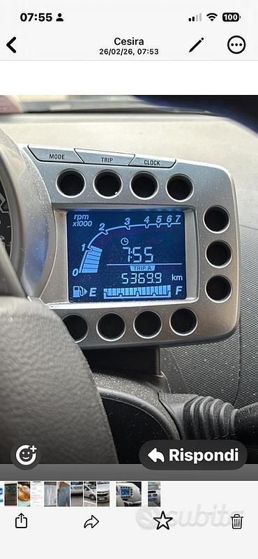 Usata Chevrolet Spark 2010 Grigio Utilitaria