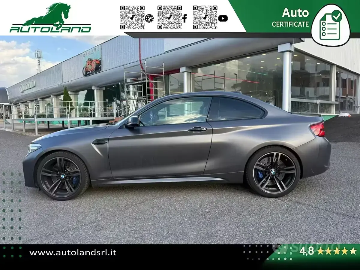 Usata BMW M2 370 CV (272 kW) 2019 Grigio Coupé
