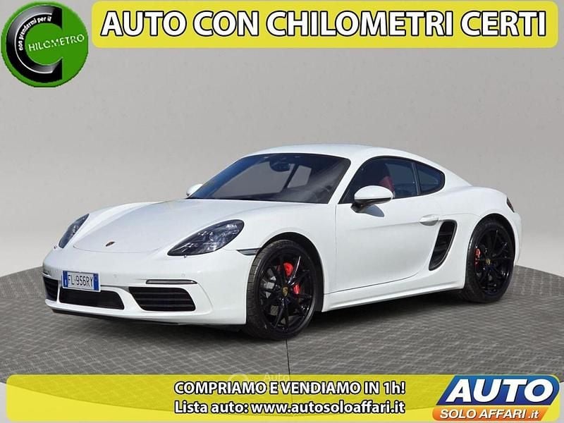 Bianco Usata 2017 Porsche 718 Cayman Chrono Coupé | 64.900 € (Buon prezzo) - Immagine 1/4
