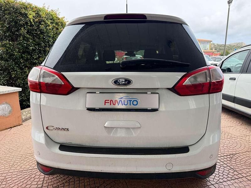 Usata Ford C-MAX Titanium 116 CV (85 kW) 2013 Bianco Monovolume