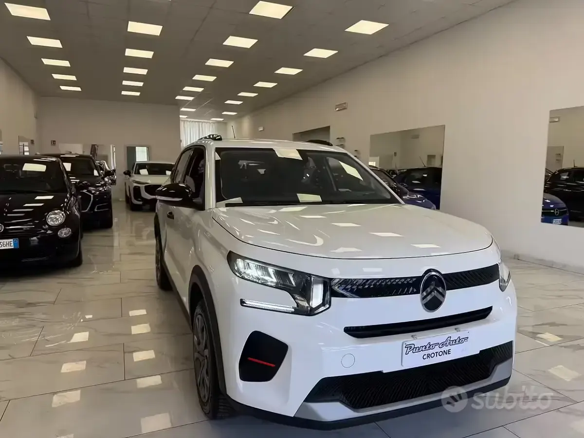 Nuova Citroën C3 PureTech 100 CV (73 kW) 2026 Bianco SUV