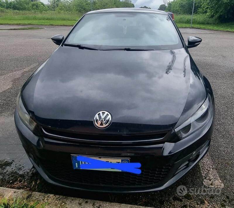 Usata VW Scirocco 200 CV (147 kW) 2008 Nero Coupé