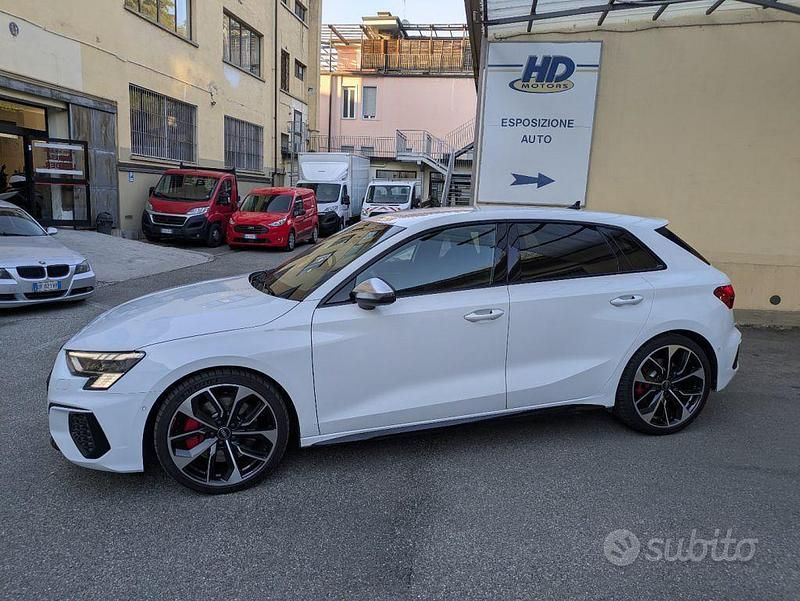 Usata Audi S3 Comfort 310 CV (228 kW) 2023 Bianco Berlina