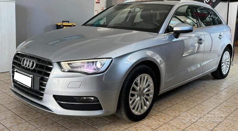 Usata Audi A3 Ambiente 150 CV (110 kW) 2015 Grigio Berlina