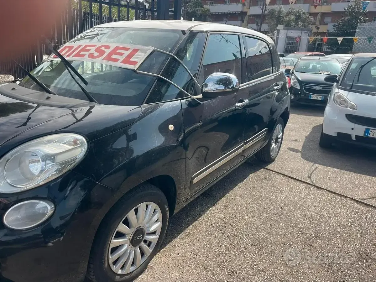 Usata Fiat 500C Lounge 95 CV (69 kW) 2013 Nero Cabrio
