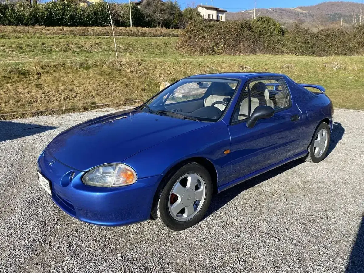 Usata Honda CR-X 160 CV (117 kW) 1992 Blu Cabrio