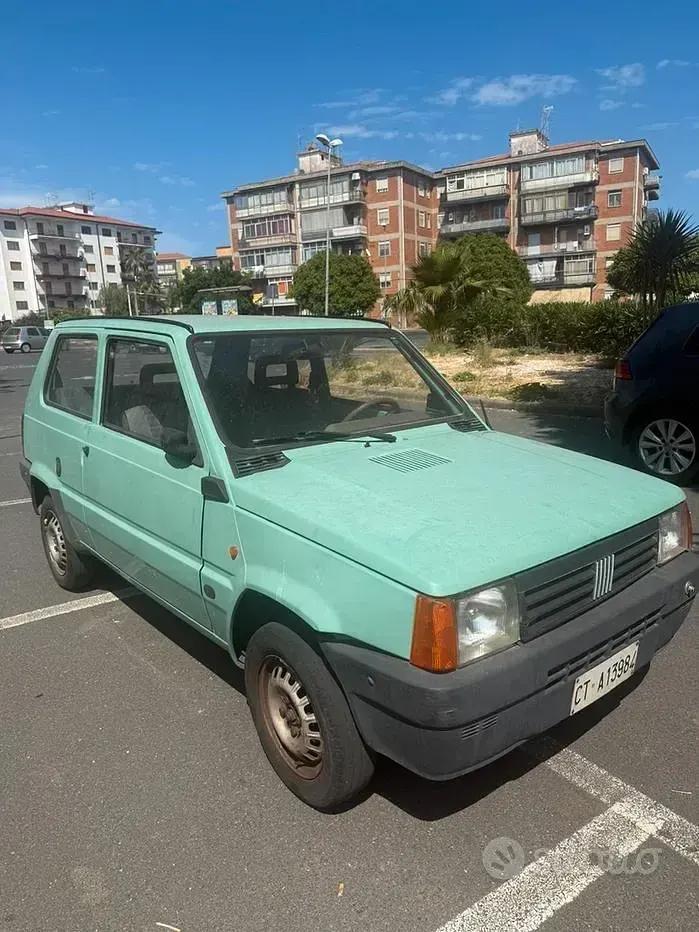 Usata Fiat Panda 39 CV (28 kW) 2001 Verde Utilitaria