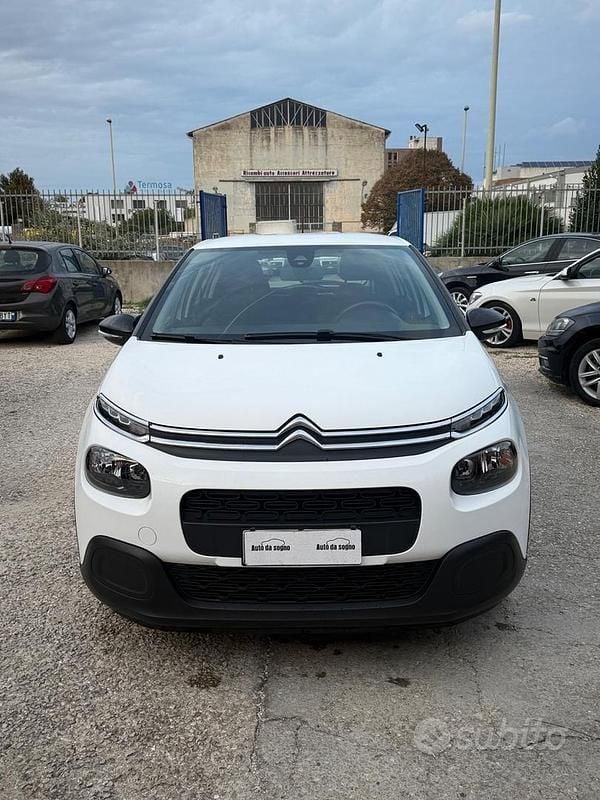 Usata Citroën C3 PureTech 82 CV (60 kW) 2019 Bianco Berlina