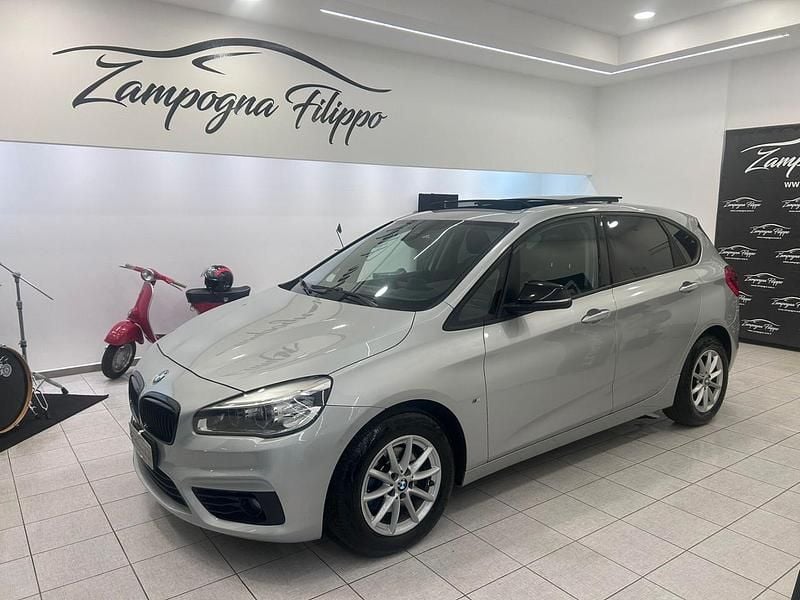 Usata BMW 218 Active Tourer M Sport 150 CV (110 kW) 2015 Argento Monovolume