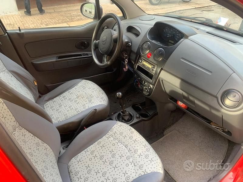 Usata Chevrolet Matiz 2011 Rosso Utilitaria