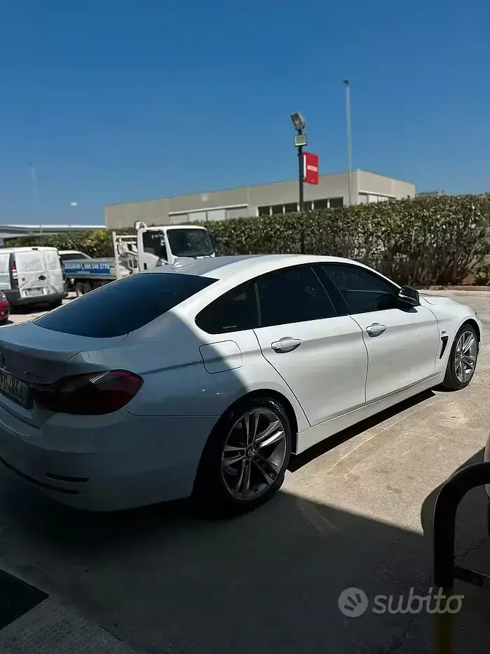 Usata BMW 420 Coupé Sport Line 190 CV (139 kW) 2016 Bianco Coupé