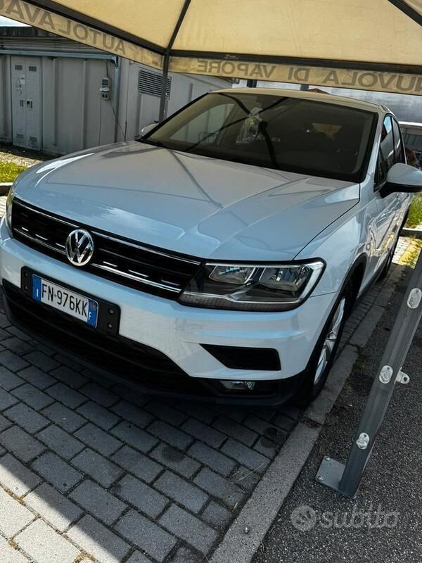 Usata VW Tiguan 116 CV (85 kW) 2018 Bianco SUV