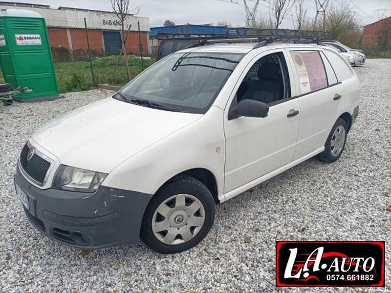 Usata Skoda Fabia 64 CV (47 kW) 2005 Bianco Furgone