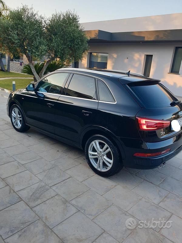 Brugt Audi Q3 S-Line 150 HK (110 kW) 2017 Sort SUV