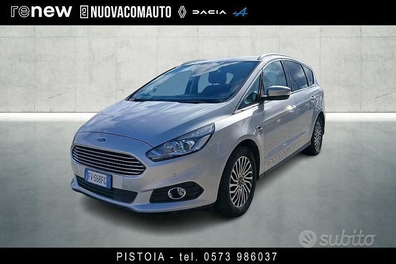 Usata Ford S-MAX Business Edition 150 CV (110 kW) 2019 Grigio chiaro Monovolume