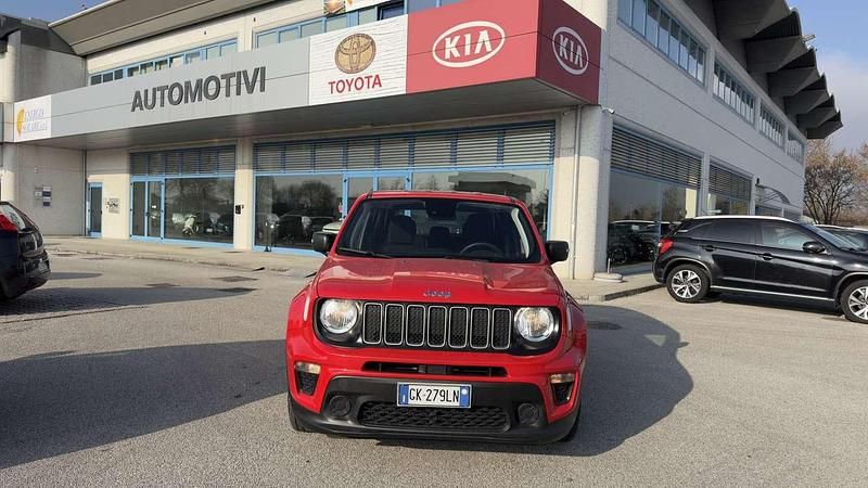 Usata Jeep Renegade Longitude 131 CV (96 kW) 2022 Rosso SUV
