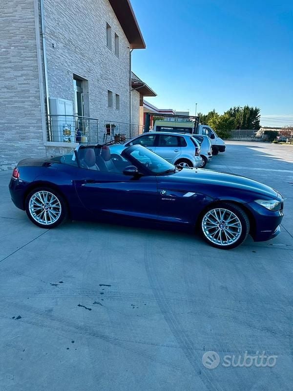 Usata BMW Z4 M Sport 204 CV (150 kW) 2011 Blu Cabrio