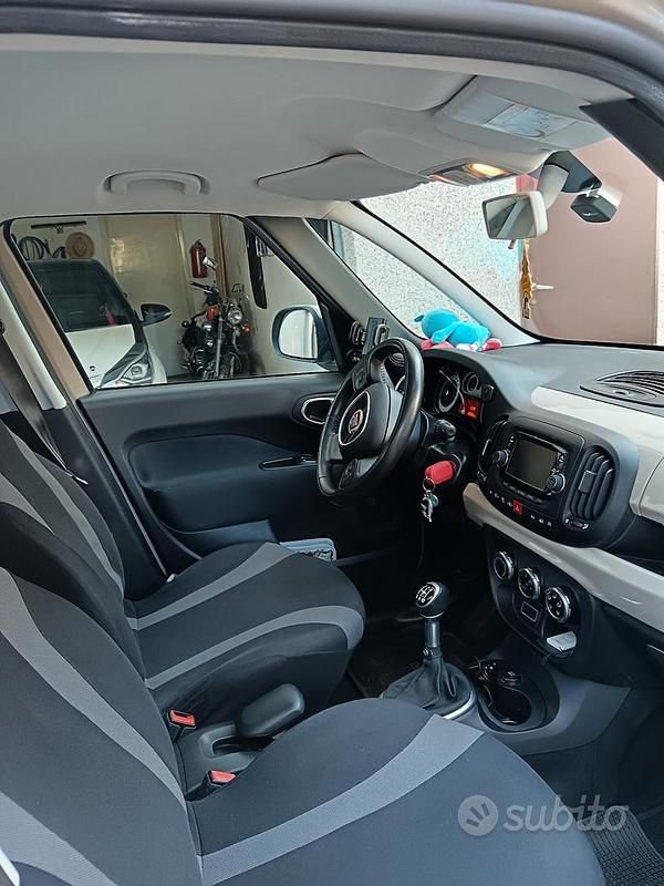Usata Fiat 500L Pop Star 95 CV (69 kW) 2017 Marrone Monovolume