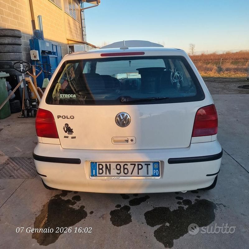 Usata VW Polo 2001 Bianco Utilitaria