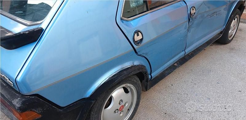 Usata Fiat Ritmo 1981 Blu Berlina