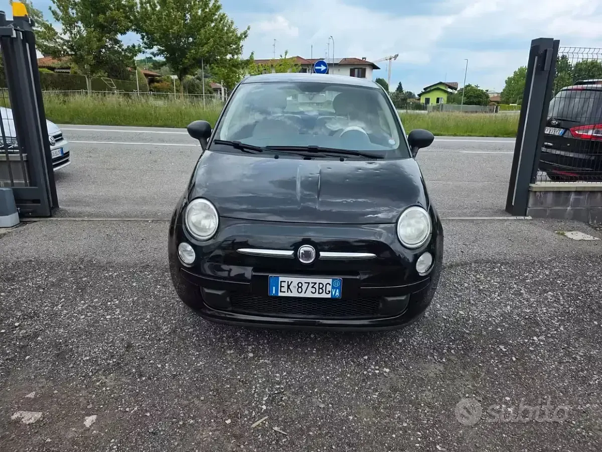 Usata Fiat 500 Pop 69 CV (50 kW) 2011 Nero Berlina