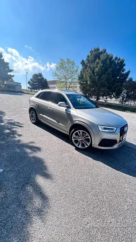 Usata Audi Q3 150 CV (110 kW) 2017 Grigio SUV