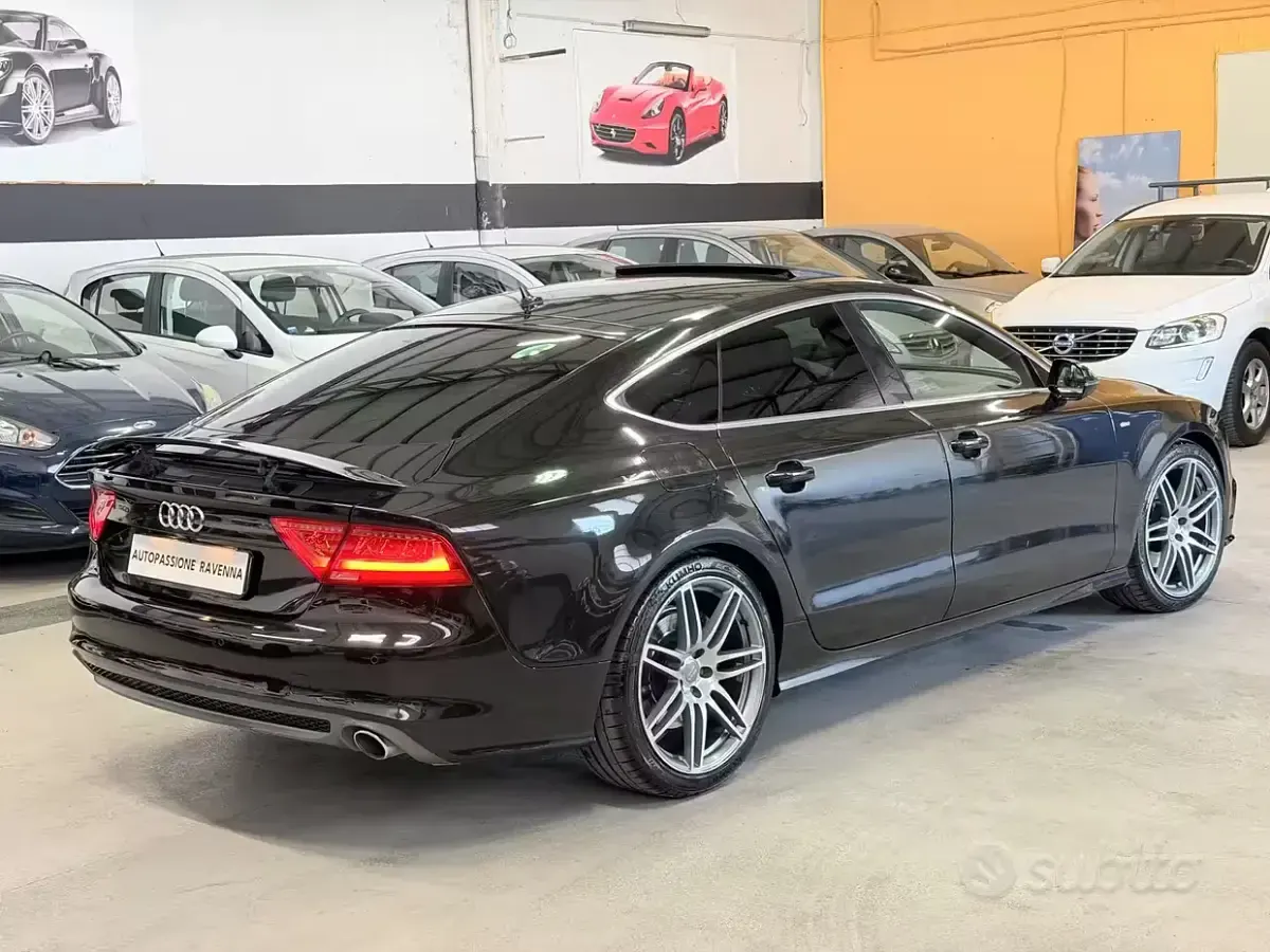 Usata Audi A7 Business Plus 245 CV (180 kW) 2012 Nero Utilitaria