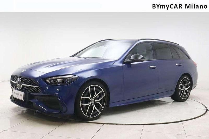 Usata Mercedes C300e Premium 265 CV (194 kW) 2023 Nero Station wagon