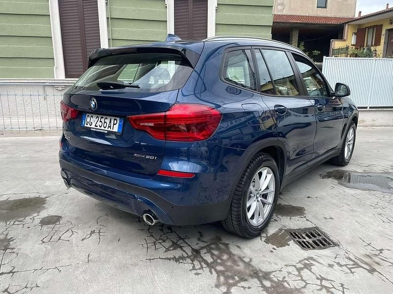 Usata BMW X3 Advantage 184 CV (135 kW) 2021 Blu/azzurro SUV