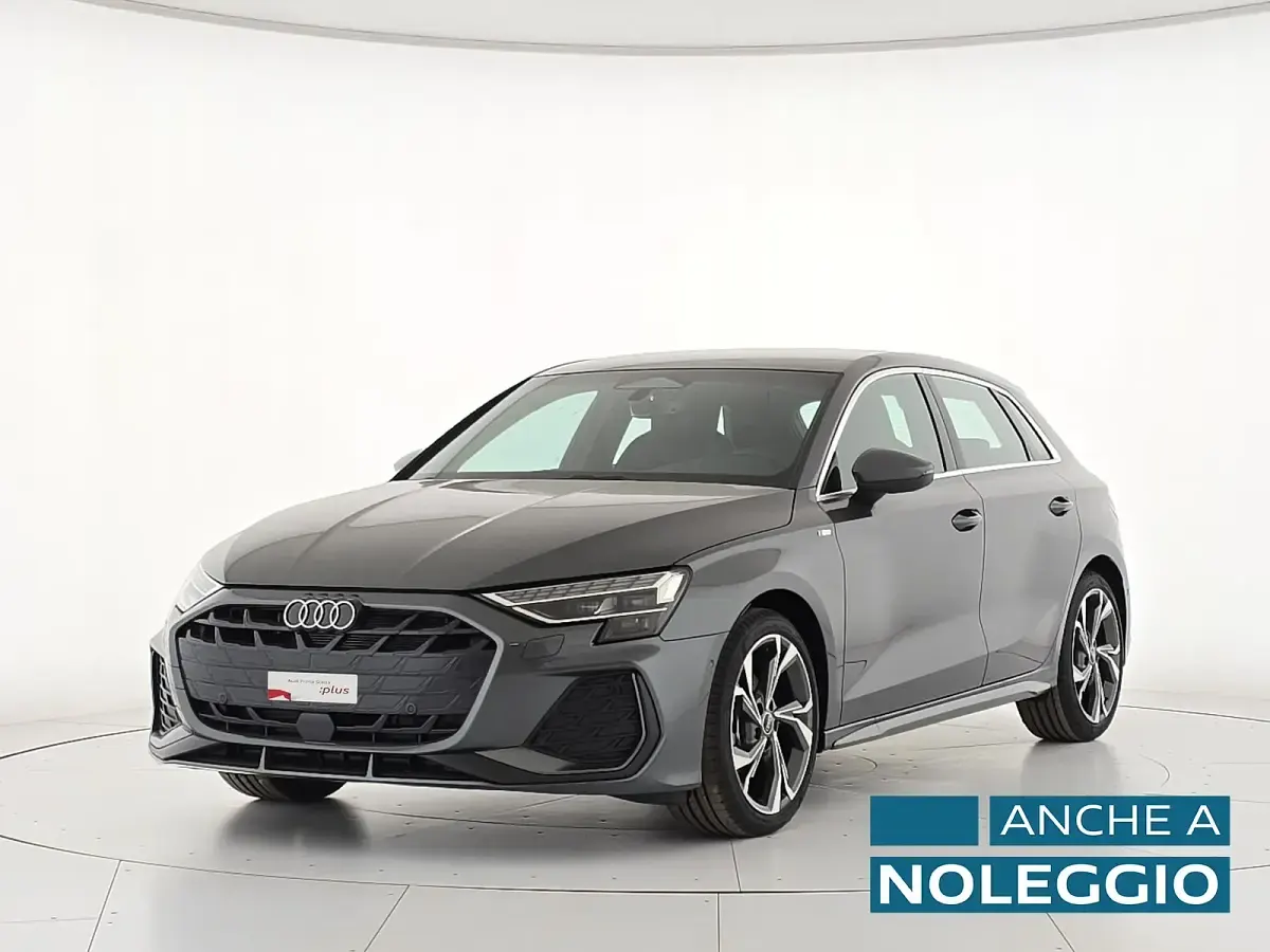 Nouvelle Audi A3 S-Line 150 ch (110 kW) 2026 Noir Berline