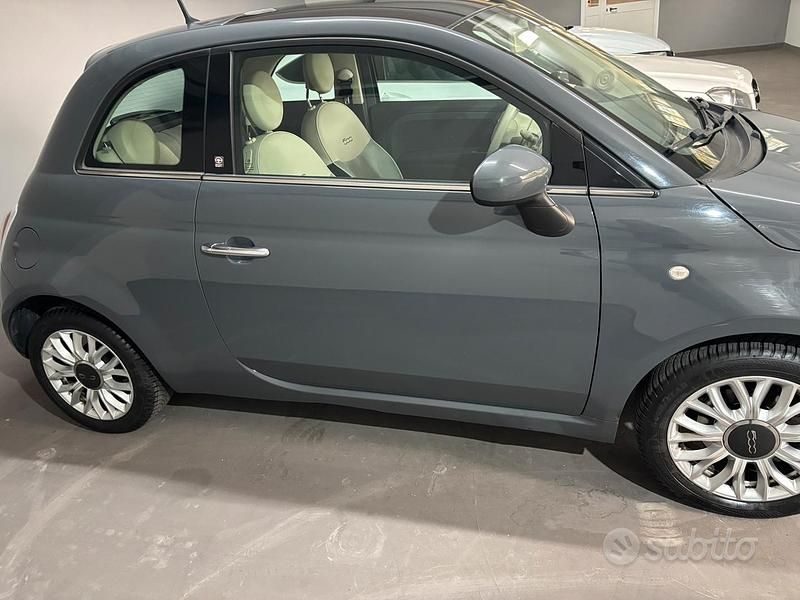 Usata Fiat 500 Lounge 95 CV (69 kW) 2015 Grigio Utilitaria