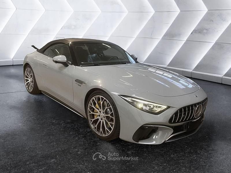 Usata Mercedes SL63 AMG Premium Plus 585 CV (430 kW) 2023 Grigio Cabrio