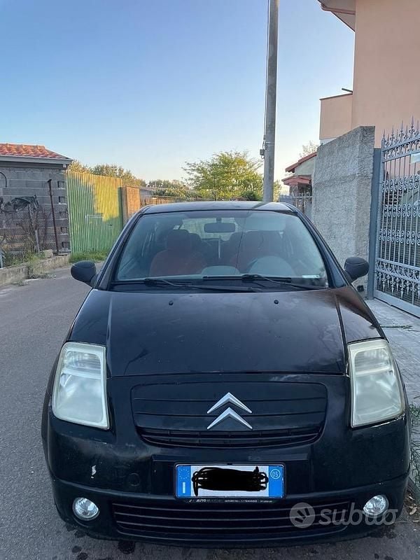Usata Citroën C2 Exclusive 60 CV (44 kW) 2005 Nero Utilitaria