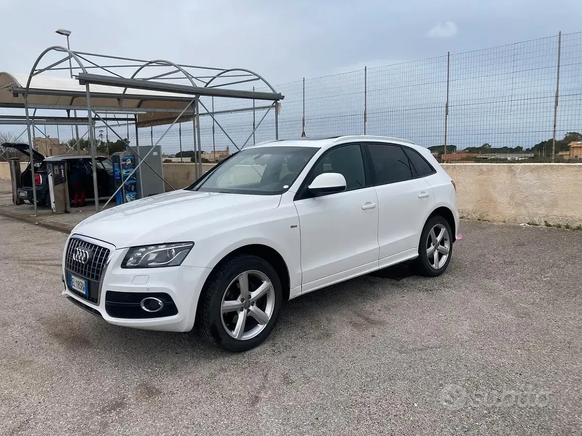 Usata Audi Q5 S-Line 170 CV (125 kW) 2012 Bianco SUV