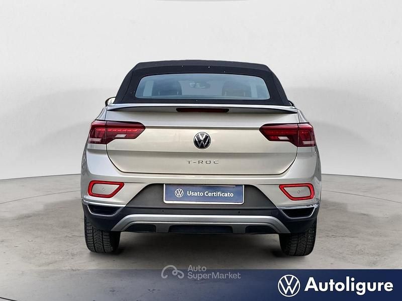 Usata VW T-Roc Cabriolet Style 110 CV (80 kW) 2023 Beige Cabrio