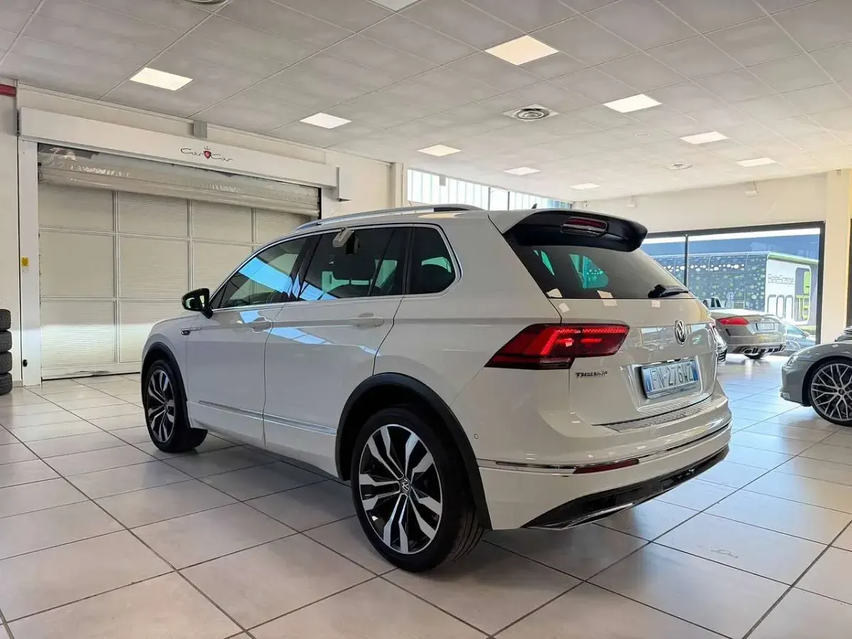 Usata VW Tiguan Advance 239 CV (175 kW) 2018 Bianco SUV