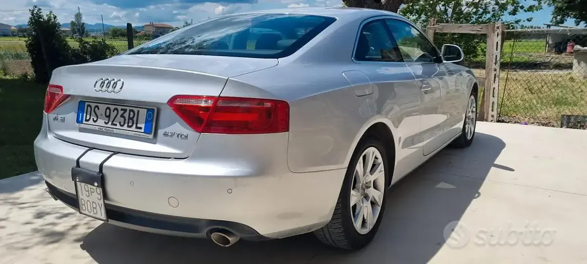 Usata Audi A5 S-Line 190 CV (139 kW) 2008 Grigio Coupé