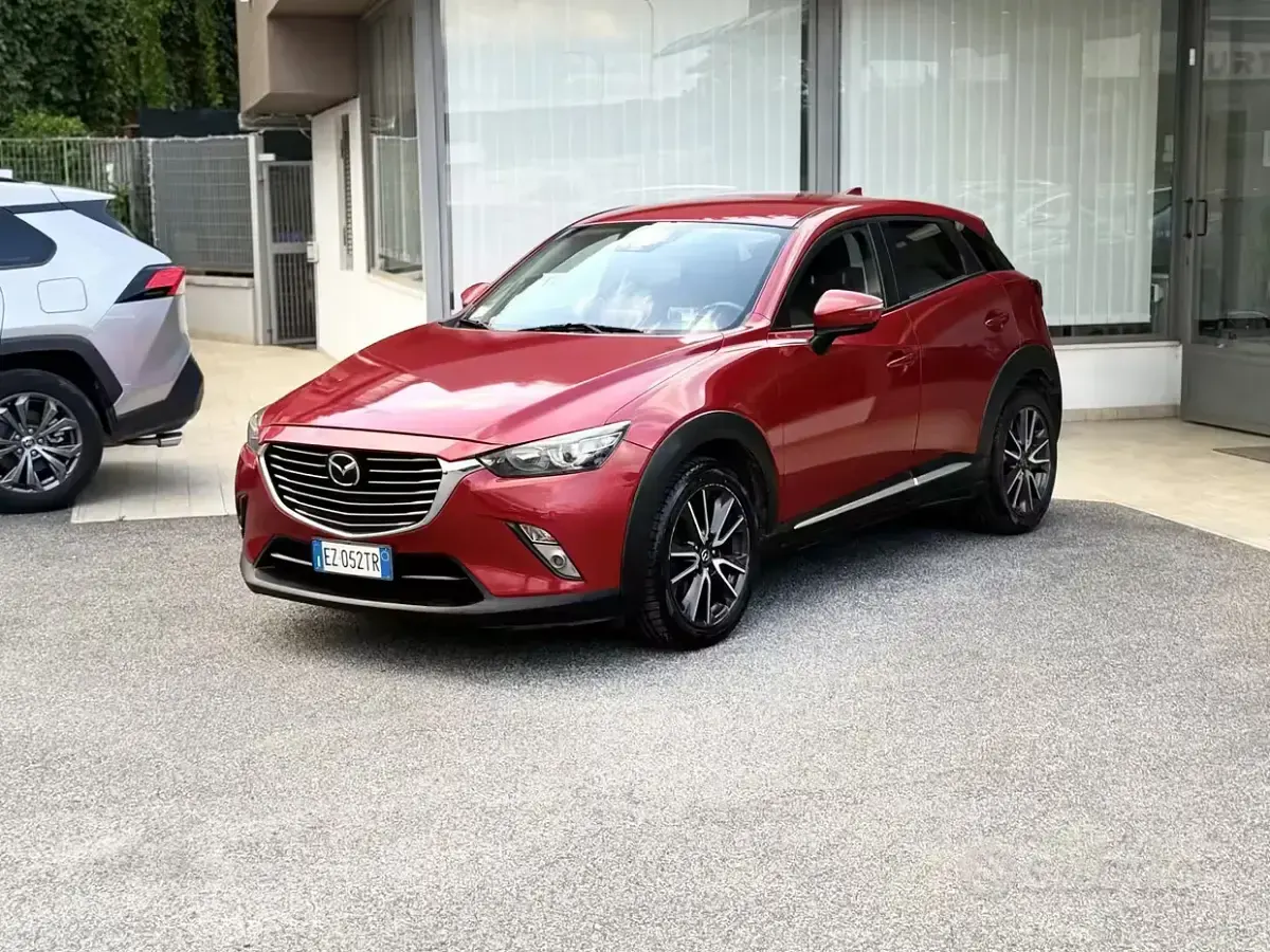 Usata Mazda CX-3 105 CV (77 kW) 2015 Rosso SUV