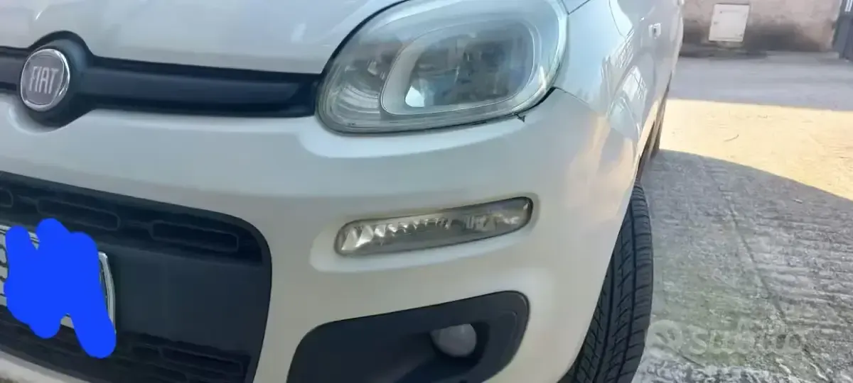 Usata Fiat Panda Pop 69 CV (50 kW) 2012 Bianco Utilitaria